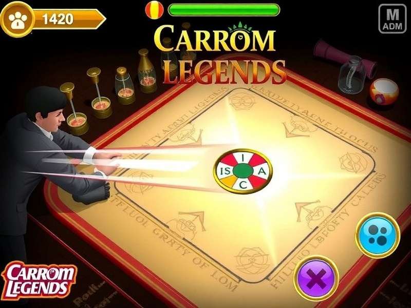 Carrom Legends in Action Carrom Legends Gameplay Screenshot